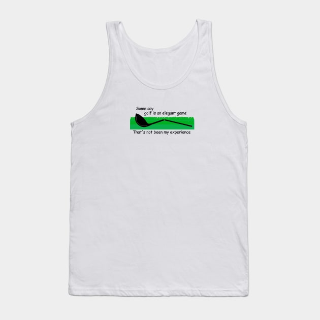 An elegant game? Tank Top by Verl